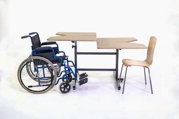 4Person Wheelchair Accessible Table System